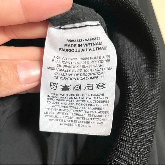 Nike Kids Black White Just Do It Windrunner Jacket - Picture 6 of 6